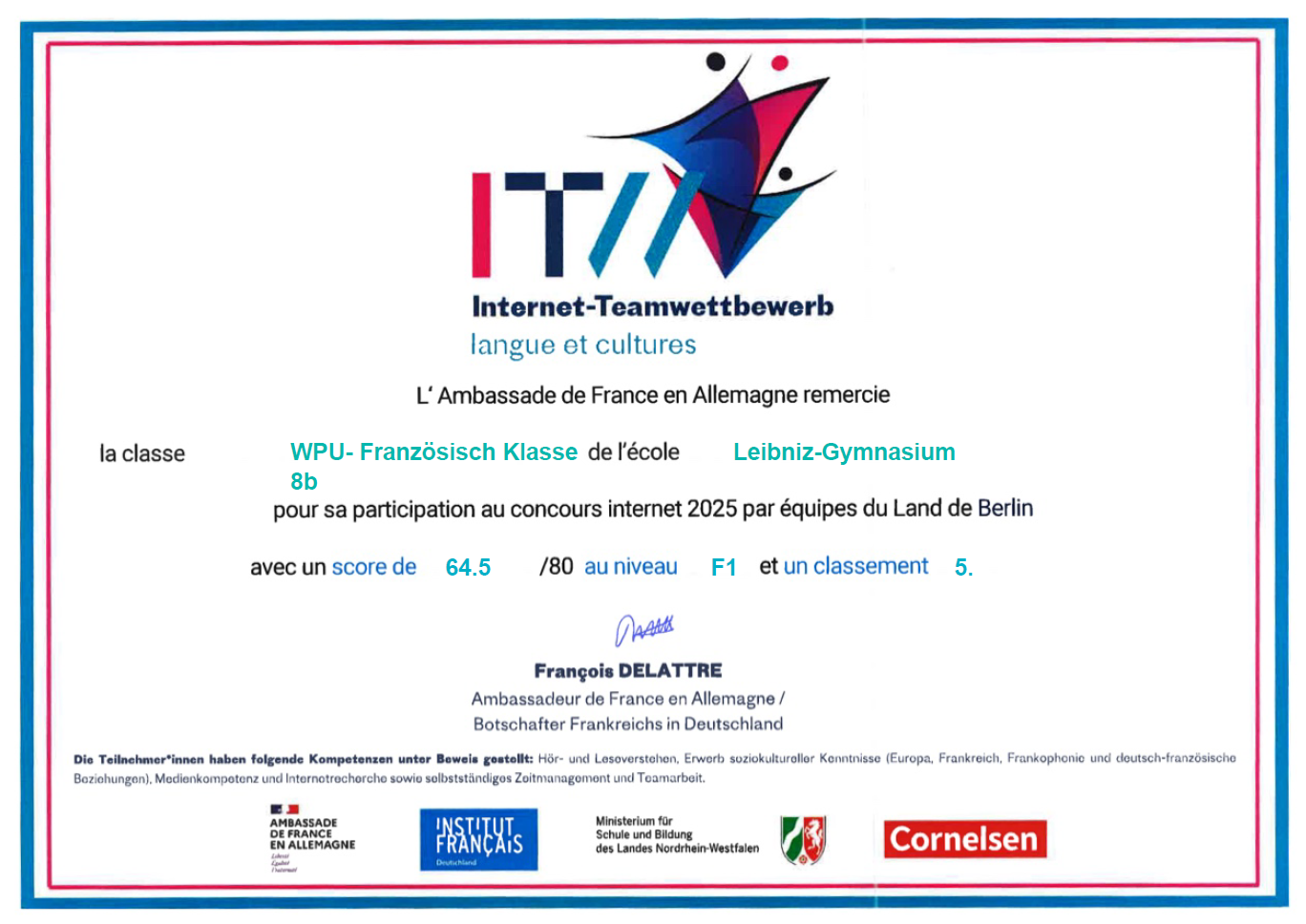 Internetwettbewerb 8b