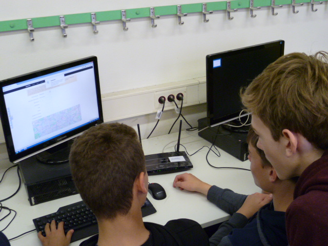 Workshop des Freifunk e.V. in Klasse 10, 2015 Freifunk-Workshop