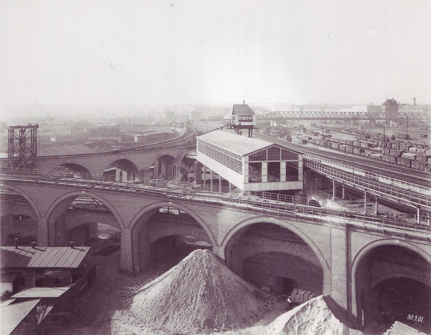 Altes Bild vom Gleisdreieck